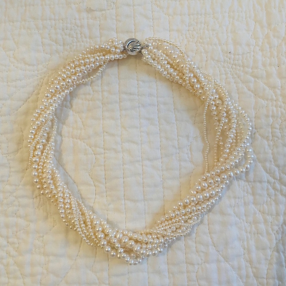 Multi strand Pearl necklace